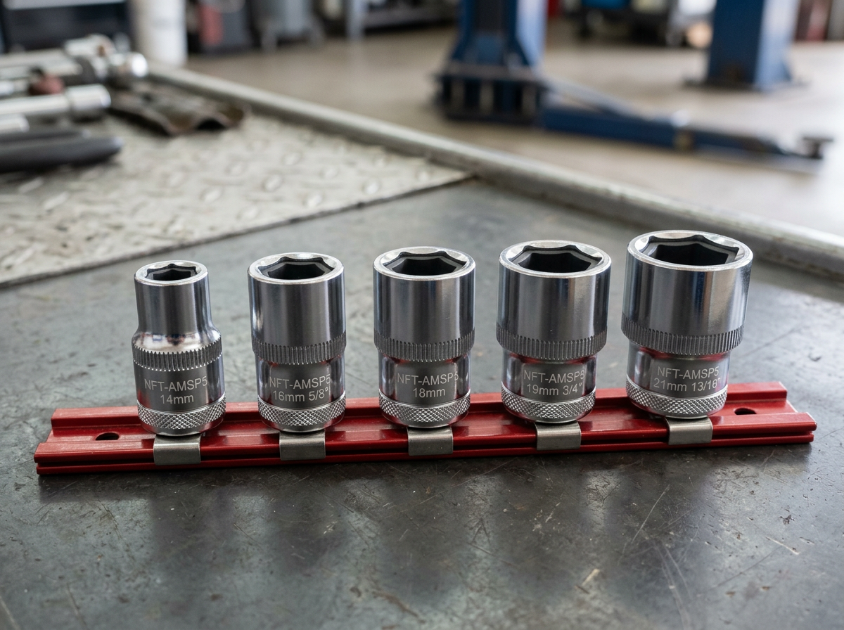 5-Piece Spark Plug Socket Set