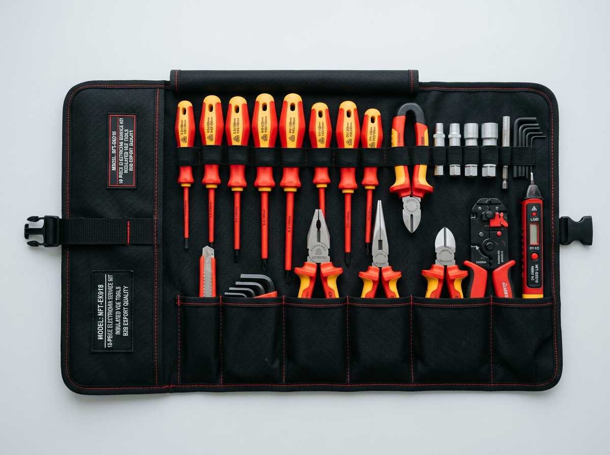 18-Piece Electrician Service Kit