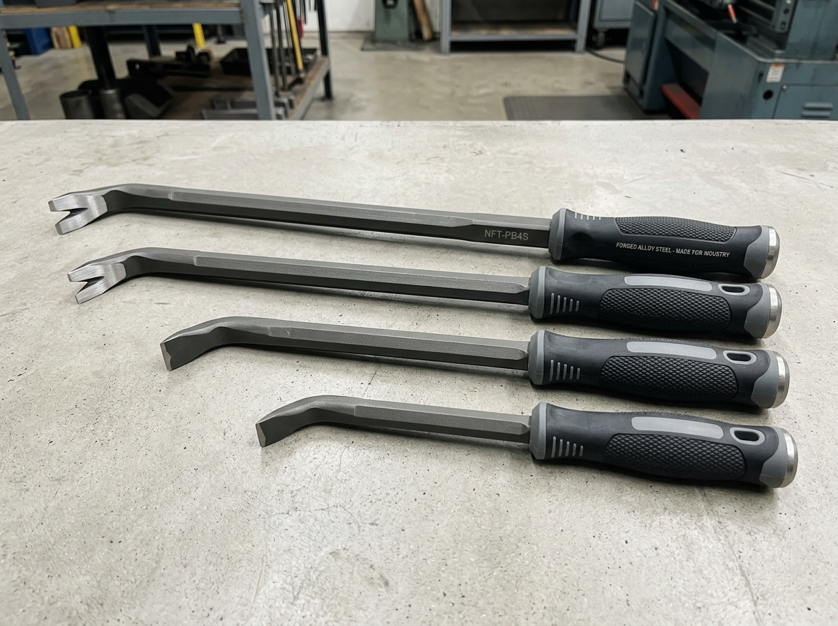 4-Piece Pry Bar Set