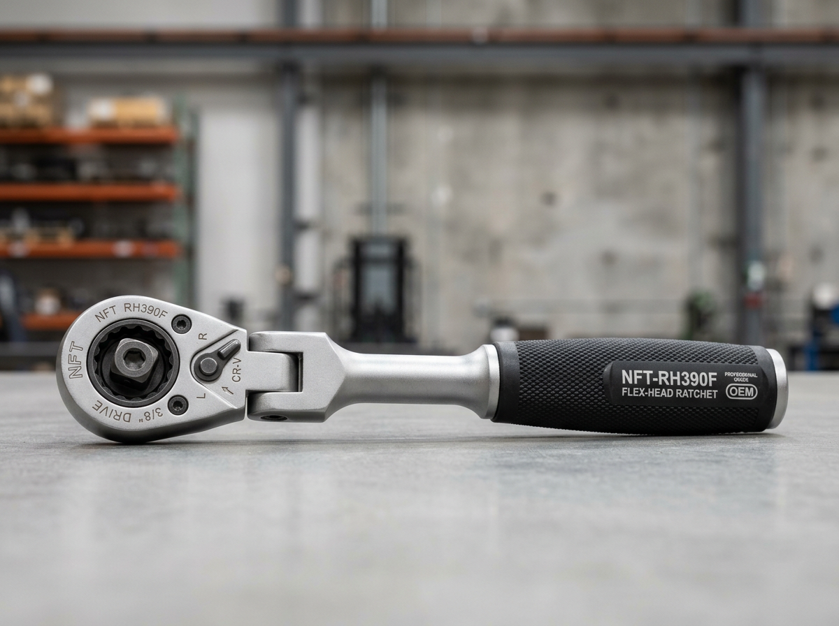 Flex-Head Ratchet Handle
