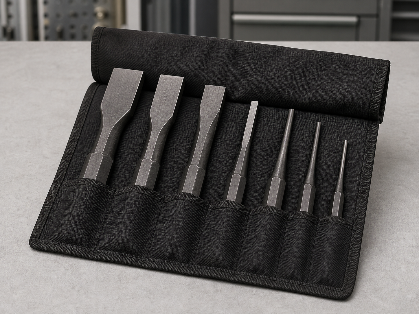 6-Piece Chisel & Punch Set