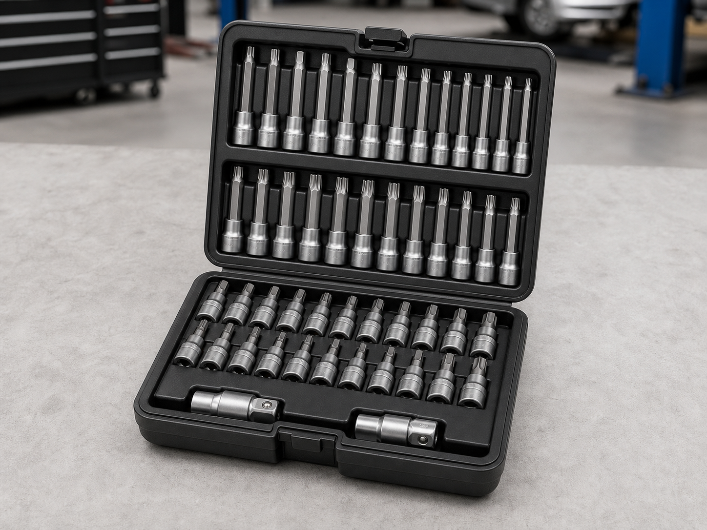 42-Piece Hex & Torx Socket Set