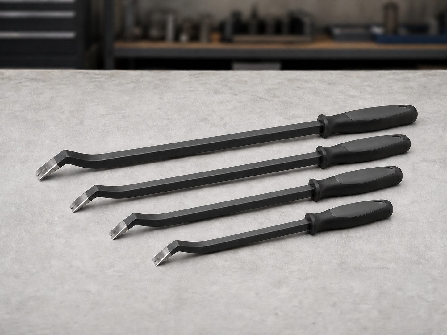 4-Piece Pry Bar Set