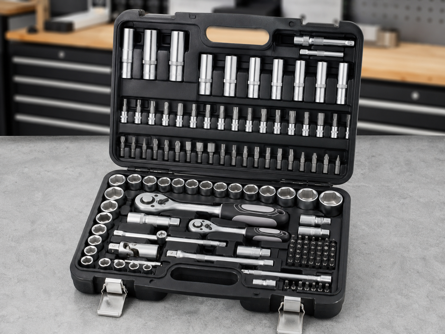 94-Piece Metric Socket Set