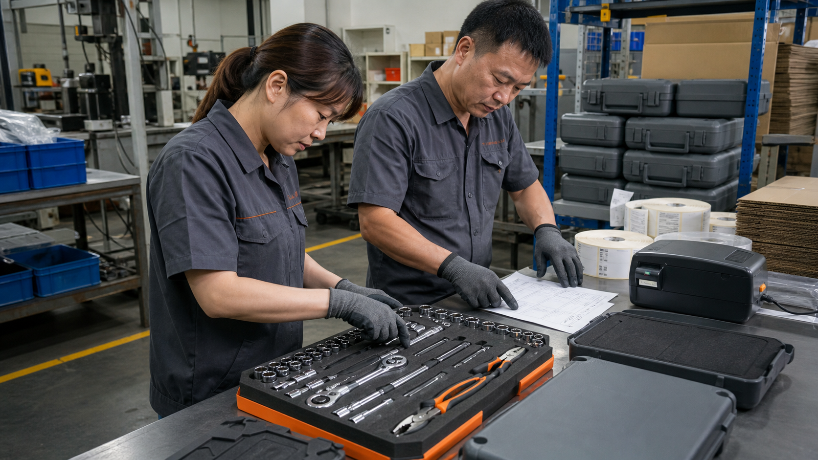 SONGJU TOOLS OEM and private-label packaging support
