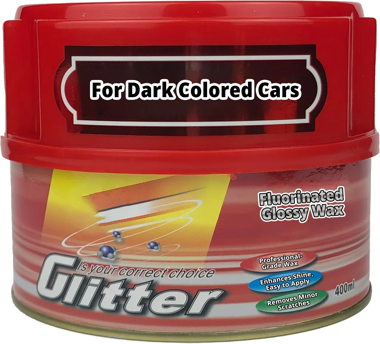 Car Fluorine Coating Wax — dark colors